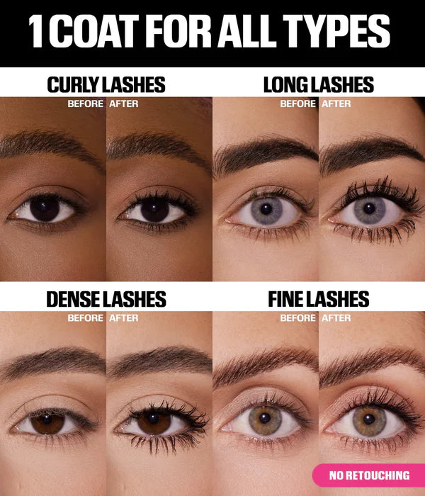 HUDA BEAUTY Mascara 1 COAT WOW! "70% OFF"