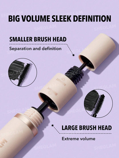 Sheglam lash besties 2 in 1 Mascara + Free Lash Curler Rose Cosmetics
