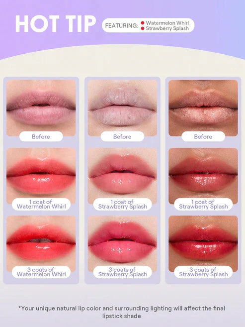 2 Pieces Offer - Hydra Jelly Pocket Lip Jam Rose Cosmetics