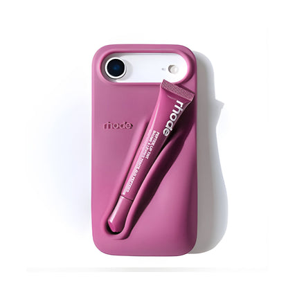 Rhode lip gloss + IPH 17 AIR Case Rose Cosmetics