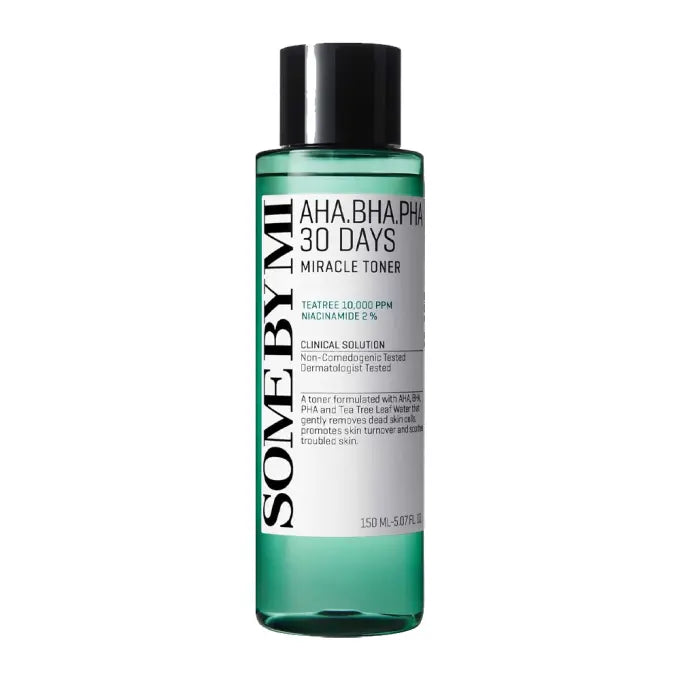 Some By Mi AHA. BHA. PHA 30 Days Miracle Toner Rose Cosmetics