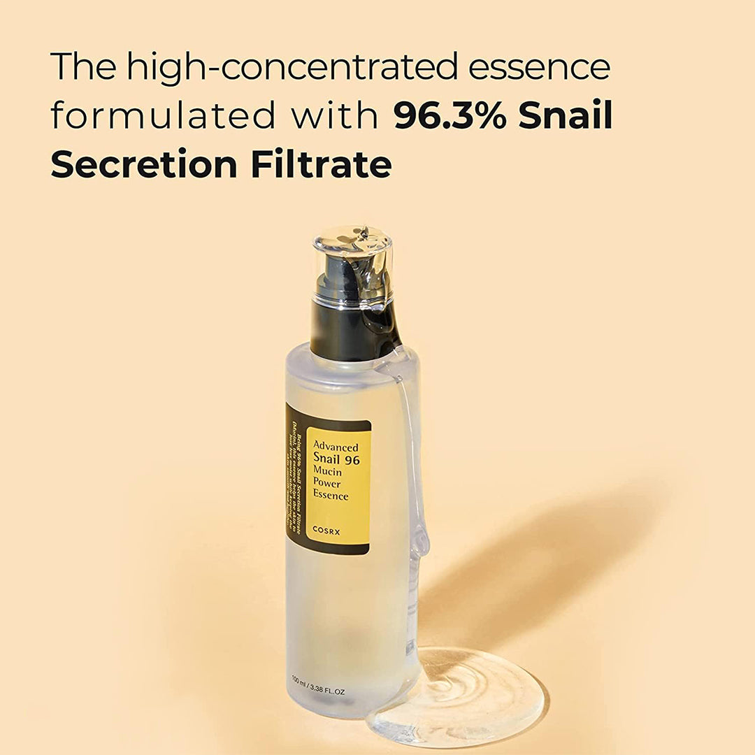 Cosrx Advanced Snail 96 Mucin Power Essence Rose Cosmetics